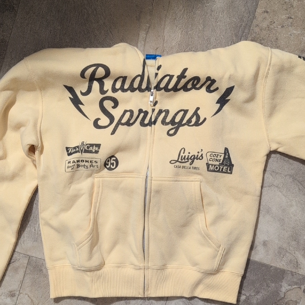 Radiator Springs Womens Jacket - Cream